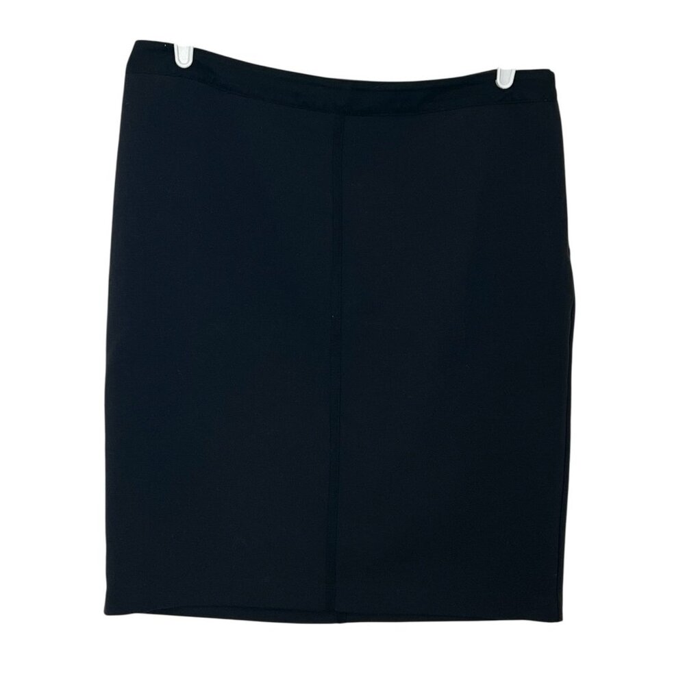 Worthington Women's Size 12 Black Skirt Pencil Lined Zipper